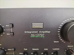 Sansui AU-D707 Stereo Integrated Amplifier 90W×2 DC Amplifier Vintage Japan
