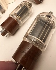 USAF Chatham 3D21WA Beam Power Vacuum Tube Brown Base