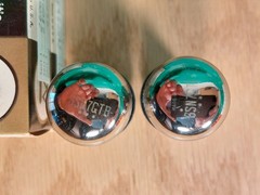 Pair of Westinghouse 6SN7GTB NOS NIB 1964 Tall Glass Tubes #2 – 7% matched