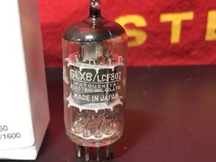 Matsushita 6LX8 (LCF802) Vacuum Tube Gray Plate O Getter Tested 100%+