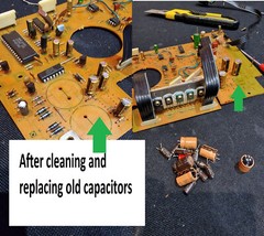 Power Amplifier SAE 2400L Repair KIT – all capacitors
