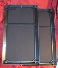 PAIR Pioneer GRILL CLOTHS and frame FROM CS-G105 Speaker excellent 22×13″