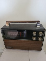 The Broadmoor AM/FM Multi-Band Portable Radio Telescopic Antenna Twin Speakers