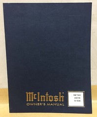 McIntosh owner and service manual MR71 MR78 MR7083 MAC1700 original book tuner