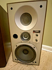 Technics SB-X30 Linear Phase Speakers Vintage Stereo Pair Japan Audio Floor