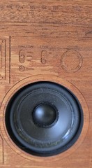 THE ORIGINAL Model Boombox Dribble Wood Laser Engraved by Jake Mize