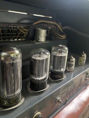 1950S Rauland Twin 6V6 tube amplifier