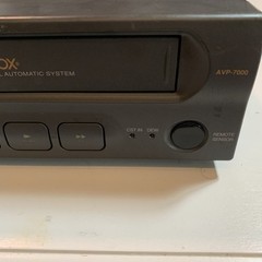 Audiovox AVP-7000 VHS Video Cassette Player 12V DC No Cables/Remote