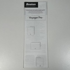 Boston Acoustics Voyager Pro Indoor Outdoor Speakers Owners User Manual Original