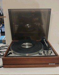 Dual 1229 Turntable w/ Dust Cover. Good Condition