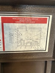 Wollensak 3M Cassette Tape Recorder For Film Projector Recording 2851AV