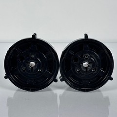 Vintage VIF International Hub Adapter Pair NAB for Reel to Reel Fits Ampex Otari