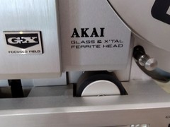 Akai GX-77 4-Track Stereo Reel-to-Reel Tape Deck Glass X’Tal Ferrite Head