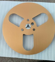 7 Inch Metal Reels Aluminum Pair For BASF Reel To Reel