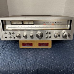 SANYO JCX-2400K VINTAGE AM/FM STEREO RECEIVER – SERVICED – CLEANED – TESTED