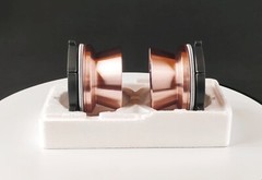 1 Pair Champagne Gold Nab Adapters for R2R Recorders Revox TASCAM Pioneer
