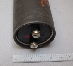 Vintage Cornell Dubilier, 525uF MFD, 450V Electrolytic Capacitor TESTED