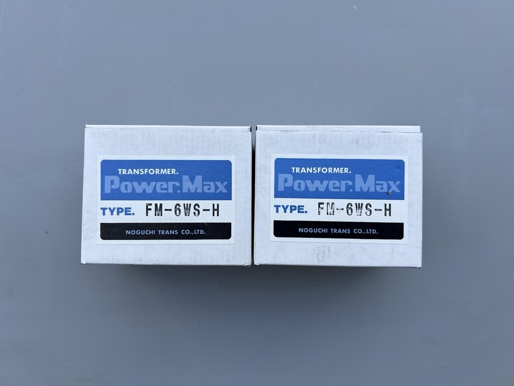 Noguchi FM-6WS-H Finemet Core Single End Output Transformers – (Tango Tamura)
