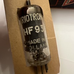 Triotron Holland HF93 NOS Tube Röhre Valvola Lampe