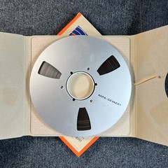 AGFA PER 525 Professional 1/4 Inch “Studio Tape”, 730m/2400 Ft 10.5 inch