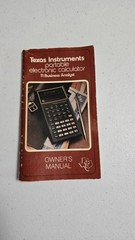 1976 Texas Instruments TI Business Analyst Calculator Owners Manual Original