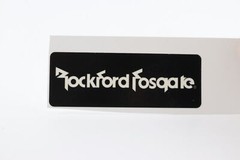 Rockford Fosgate Premium Speaker logo badge Sticker Decal waterproof 90mmX32mm