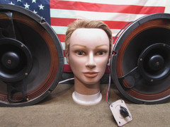 ESTATE* VTG HEATHKIT AS-183 COAXIAL 2-WAY 12″ SPEAKERS w/HiFreq. Controls~VIDEOS