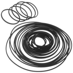 90pcs Cassette Rubber Belts Recorder Belts Cassette Tape Machine Belts Recorder