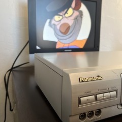 Panasonic PV-D4621 Blue Line VCR Player VHS Tape Cassette recorder Working