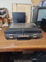 Crown SCP-71FW Compact Suitcase Stereo Tape Record Player. For Parts