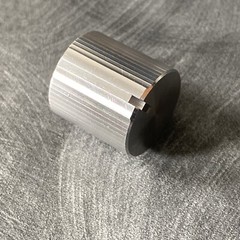 Kenwood KA-7100 Silver Knob K23-0274-04 Bass / Treble / Balance – Polished
