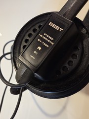 BEST SH-70GR Vintage Stereo Headphones – Made in Japan
