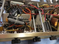Knight KG-250 Integrated Stereo Tube Amplifier Tested Working 12AX7 6BM8 Nice