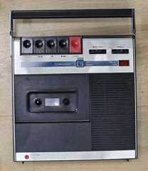 Crown Corder CTR-8750 Solid State Vintage Tape Recorder Rare NIB Made in Korea