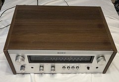 Sony STR-7015 Vintage FM Stereo FM-AM Receiver w/ Wood Case Cabinet