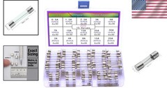 Ultimate 250pcs Glass Fuse Kit with Quick Blow Technology – 250V Safety Assured