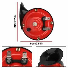 12V Super Loud Train Horn Waterproof for Motorcycle Car Truck SUV Boat
