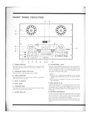 RT-909 Reel To Reel Tape Deck Owner’s & Service Manual Fits Pioneer