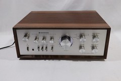 Kenwood DC Stereo Integrated Amplifier KA-7100 with Wood Case