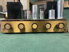 Pair of Pilotone Amplifiers AA-905 AA905 Pilot KT66 Output Tube Integrated Amps