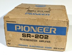 🔥【PRO SERVICED】MINTY/BOX Pioneer SR-202 Reverb Amp~XSTR/TANK/LED MODS💥GUARANTY