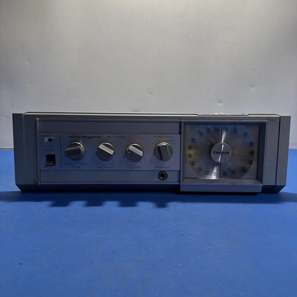 Morse Electrophonic T-600B 8-Track AM/FM Stereo Receiver – READ DESCRIPTION!