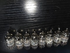 Amperex Bugle Boy ECC88 6DJ8 Vintage Audio Tubes Lot of (8)