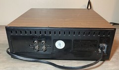 Vintage Sanyo 2/4 channel stereo 8 track tape player works Rd8010