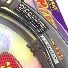 Street Beat AM FM Headphone Sports Radio Model 885M Adjustable Headband Vintage