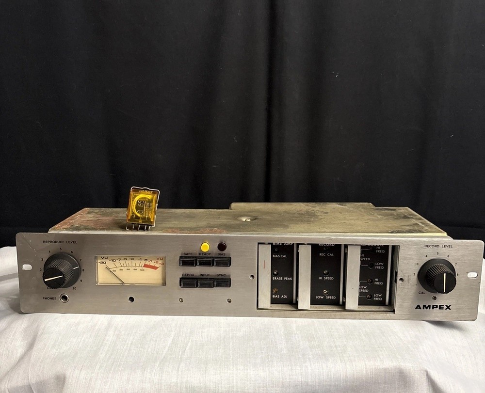 Vintage Ampex AG-440 Analog, Tape, Recorder, Electronic Unit, Parts Only
