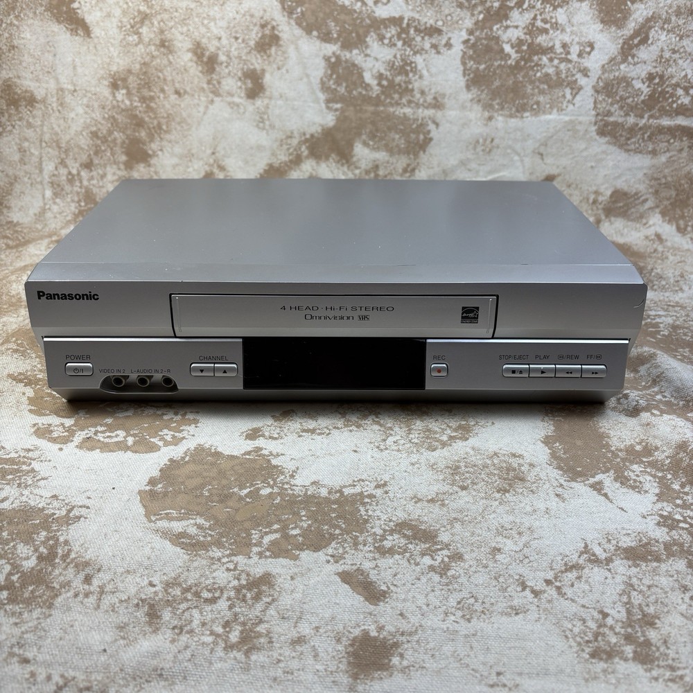Panasonic PV-V4525S 4-Head Hi-Fi VHS VCR – Tested Works Great!! No remote