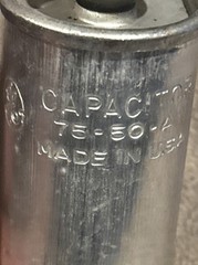 Vintage Bell + Howell 706840 16mm GE Capacitor 75 – 50A 5uf 236VAC # 72F5357