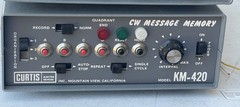 Curtis Electro Devices RARE BUNDLE KM-420 – EK-420 – KM-420 MORSE CODE SYSTEM