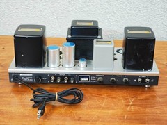 LUXMAN KMQ60 Tube Power Amplifier Stereo Untested For Parts or Repair USED